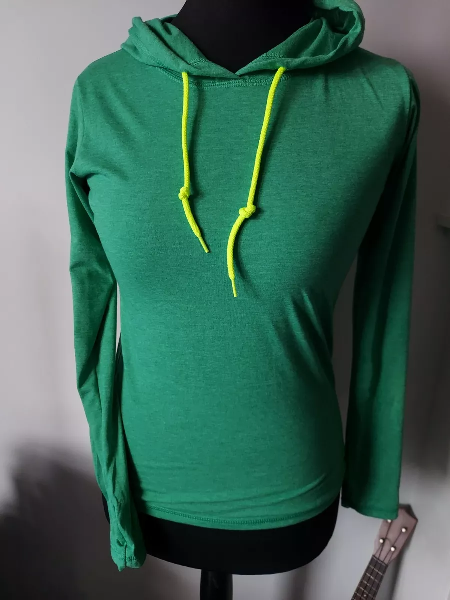 Anvil Women s Basic Long Sleeve Hooded Tee Shirt Lightweight