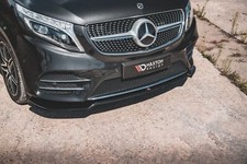 Cup Spoilerlippe Front Ansatz V.4 passend für Mercedes V-Klasse AMG-Line W447 sc