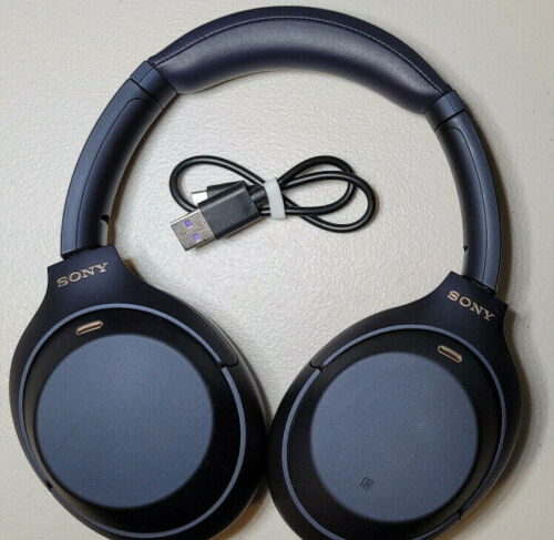 Auriculares inalámbricos con cancelación de ruido Sony WH-1000XM4 azul medianoche* - Imagen 1 de 3