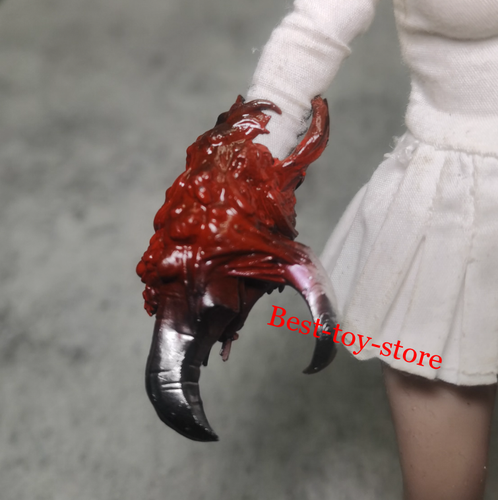 Accesorios Soldado Escala 1/12 Modelo Garra Dragón Rojo para Cuerpo Figura de Acción 6" - Imagen 2 de 6