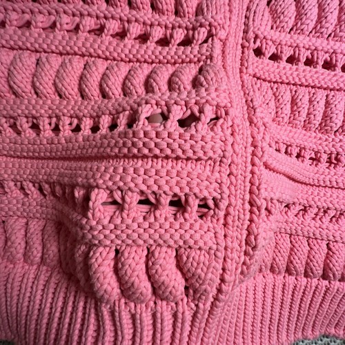 Maglione donna Isabel Marant rosa Zoe oversize maglia grossa taglia 34/US 2 - Foto 4 di 12