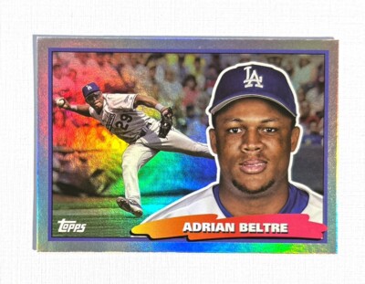 Adrian Beltre ~ 2022 Topps Archives ~ 1988 Topps Big Foil #88BF-34