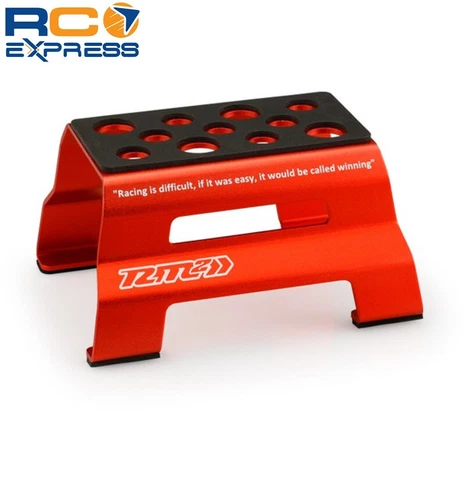 JConcepts RM2 Metal Car Stand Red Fits 1/10 & 1/8 Vehicles JCO8132