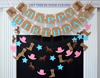 Cowgirl Birthday Party Decorations Cowgirl Party Cowgirl