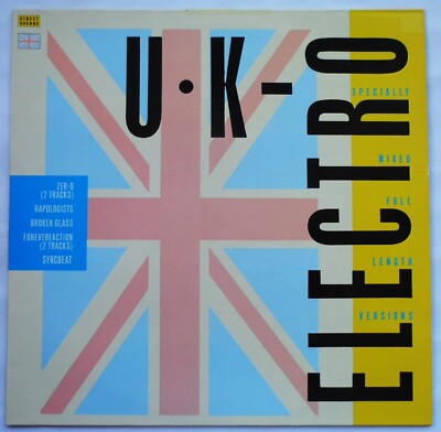 STREET SOUNDS UK ELECTRO LP VINYL 1984 VARIOUS ARTISTS ELCST1984 *EX/G*