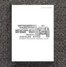 MT2100 MT250 MT250 Diesel Tractor Service Parts Manual Mitsubishi MT210 MT250