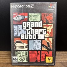 Grand Theft Auto III Sony PlayStation 2, 2001 CASE ONLY / NO GAME