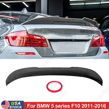 PSM Style Rear Spoiler Lip Wing For BMW 5 Series F10 535i 535d 550i M5 2010-2017