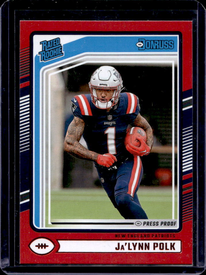 2024 Donruss Ja Lynn Polk Press Proof Red Rated Rookie #373