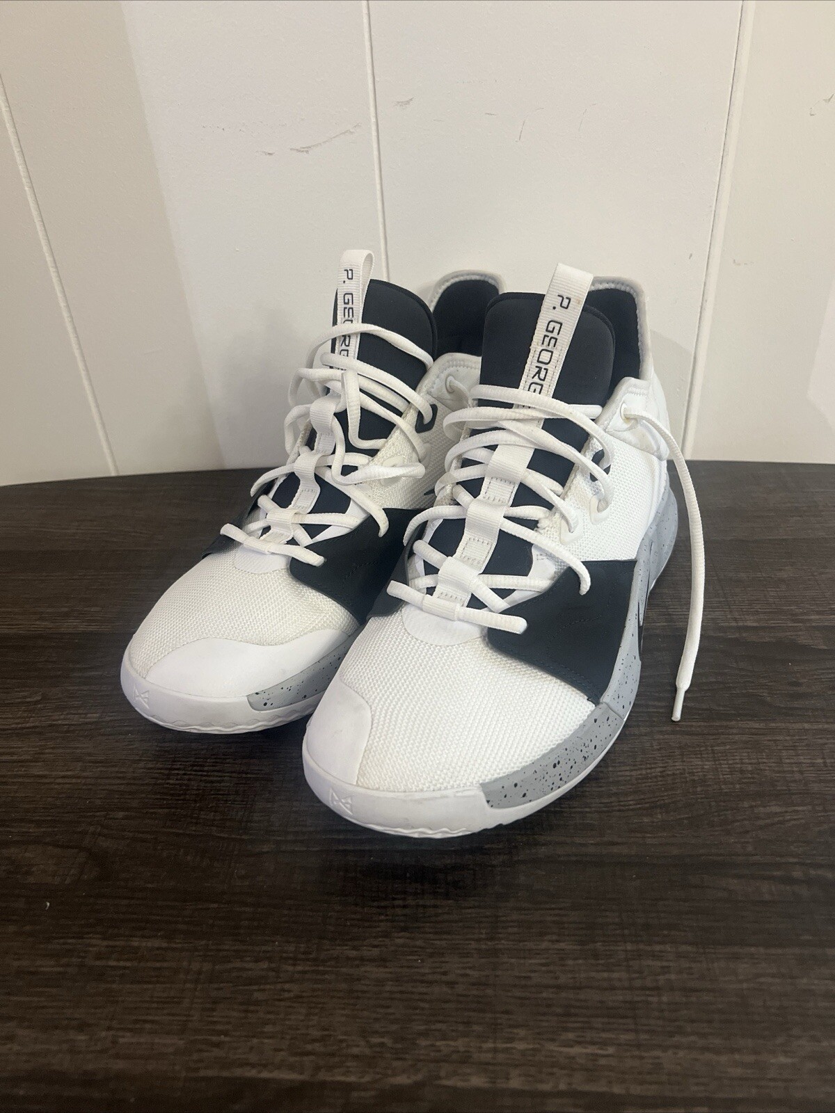 Nike PG 3 TB Basketball Shoes Sneakers Mens Size 10 Pre Owned