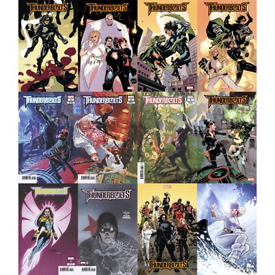 THUNDERBOLTS 6冊セット 英語版 MARVEL Thunderbolts (2023) 1 2 3 4 Variants | Marvel Comics | FULL RUN