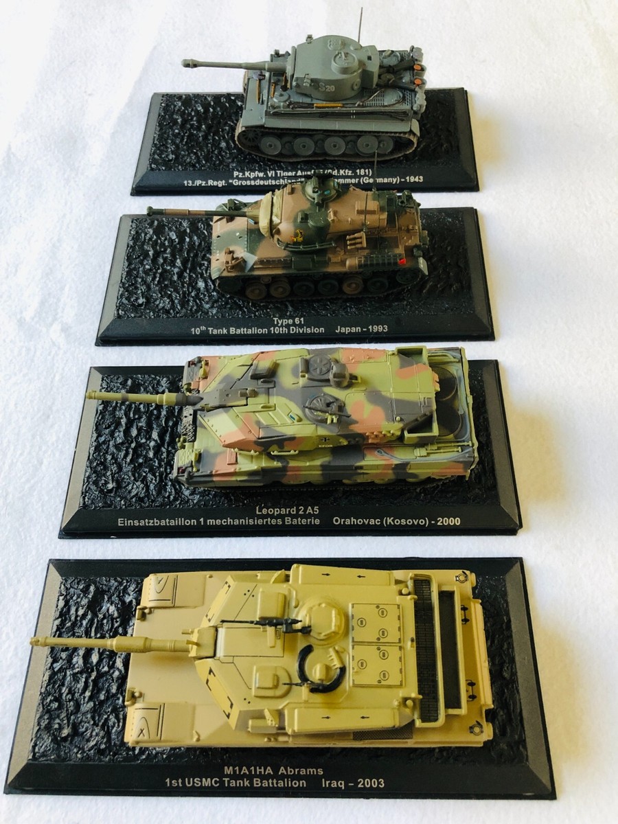 1/72 4 Military Tank Abrams Leopard 2 VI Tiger Ausf E 1/72 4 Military Tank Abrams Leopard 2 VI Tiger Ausf E