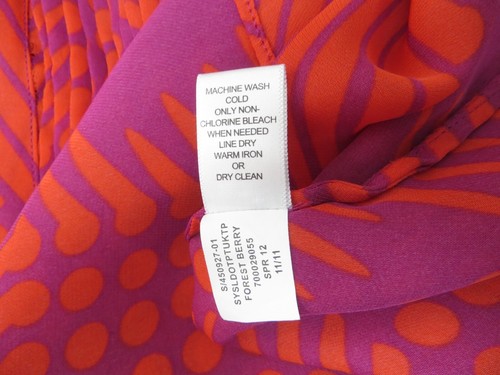 BANANA REPUBLIC Women Thin Light Polyester Tank Top Pleat Front Multicolor XS - 第 7/13 張圖片