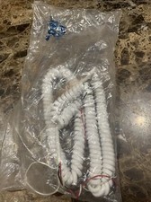 BRAND NEW NOS BELL SYSTEM WHITE TELEPHONE CORD 13  H4CJ-58