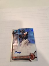2022 Bowman Chrome Alexander Suarez 1st Auto San Francisco Giants #CPA-ASR