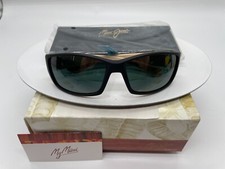 MAUI JIM LOCAL LINE MJ810-25MC MATTE BROWN SUNGLASSES WITH POLARIZED 2.5 LENSES