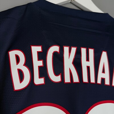 Flocage PSG Paris 2012/13 & 2013/14 #32 BECKHAM Domicile & Exterieur - Vêtements