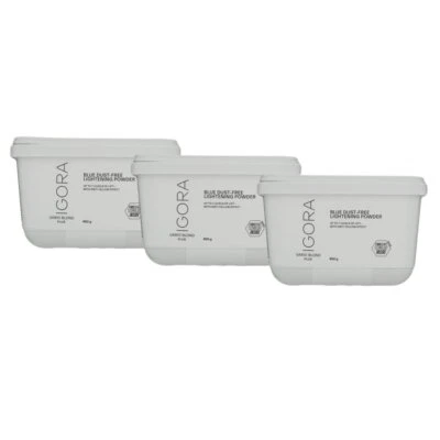 Schwarzkopf Igora Vario Blond Plus Blondierung 3 x 450 g Blondierpulver Set