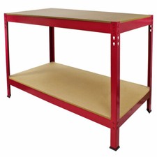 Werkbank Werktisch Arbeitstisch Werkstatttisch Montagewerkbank Lager Stahl 100cm
