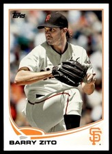 2013 Topps San Francisco Giants Barry Zito San Francisco Giants #SFG-7