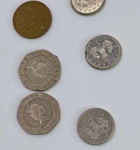 Collection Of British/ Great Britain Coins- Pound/ Schilling/ Pence - Picture 10 of 10