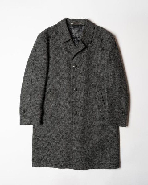 Men Steinbock Coat Grey Wool 40 /L / 48