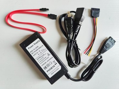 12V 5V 2.5A IDE SATA Hard Drive Desktop PC CD Drive External Power Supply Adapte
