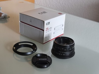 7Artisans 25mm f1,8 Sony E-Mount / 7Artisan für Sony NEX- Objektiv 