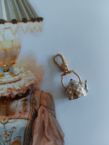 MacKenzie-Childs Tea Kettle Charm Marigold