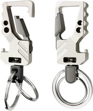 2pcs Keychains, Key Chains for Carabiner Keychain Car Key chain Bottle Opener