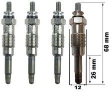Bougies de préchauffage Renault EXPRESS