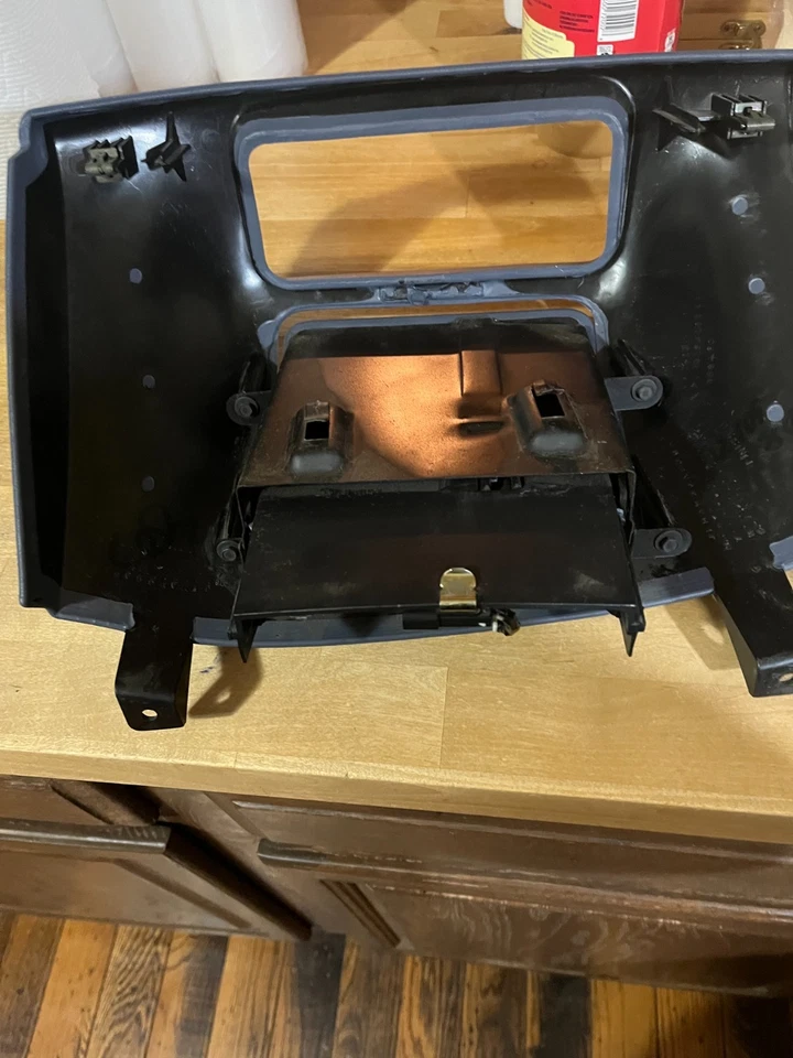 1997-2005 Buick Century Ashtray Dash Console Complete With Bezel Dark Blue OEM - Image 4 of 4