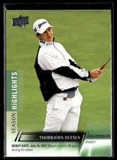 2024 Upper Deck Golf Season Highlights #70 Thorbjorn Olesen