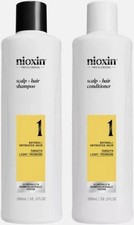Nioxin System 1 Cleanser Shampoo and Scalp Therapy Conditioner 10.1 oz Set