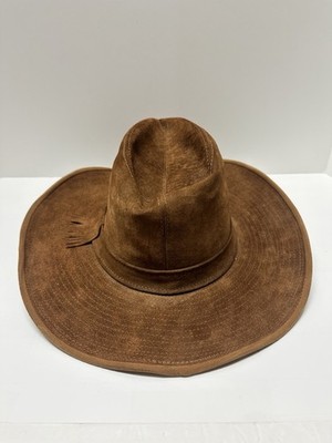 Rare Vintage Resistol Self-Conforming Western Style 7 1/8 Hat Leather!