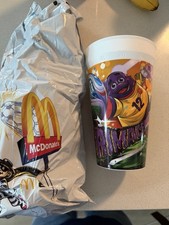 2026 McDonalds FIFA World Cup Grimace Cup Adult Happy Meal New With Bag