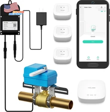 DIY Automatic Water Leak Detection & Shut-Off Starter Kit EVO Valve Operator NEW