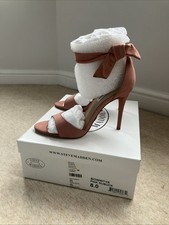 Steve Madden Dusty Pink Tie Heel Sandals US 8/UK 5