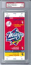 1998 World Series Game 1 Full Ticket (Owner's Box) PSA - 6