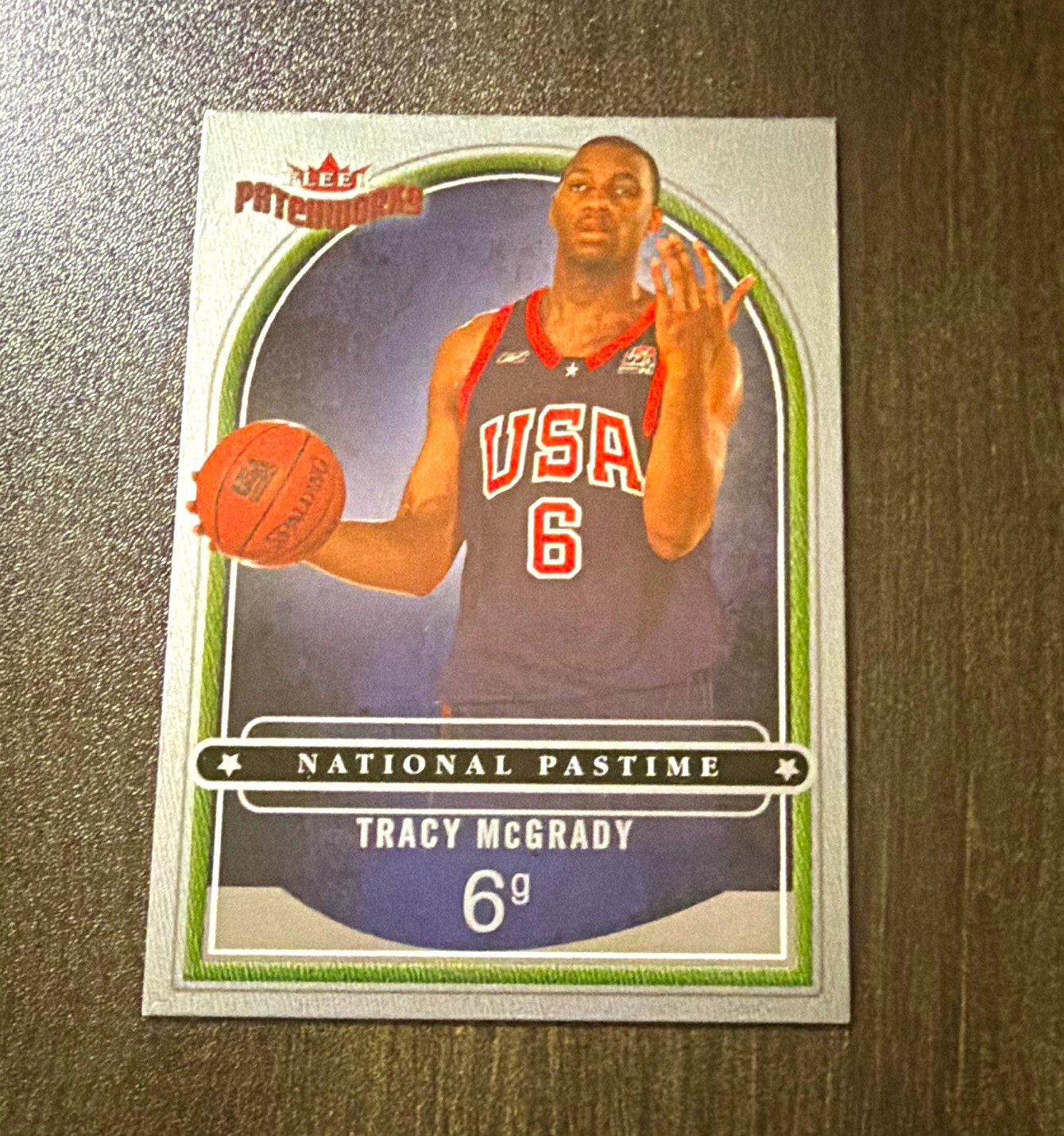 Fleer 2003-04 Patchworks National Pastime Tracy McGrady USA #3 of 8 PT /250