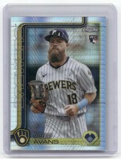 2025 Topps Chrome Update #USC47 Drew Avans Prism Refractors