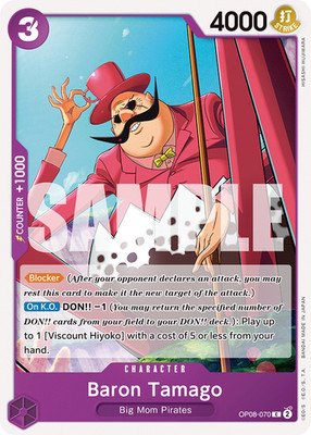 Baron Tamago OP08-070 Two Legends Regular (C) 