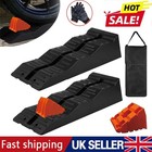 2PCS Heavy Duty Caravan Levelling Ramp Set Heavy Duty Motorhome 5.5 Tonnes Black