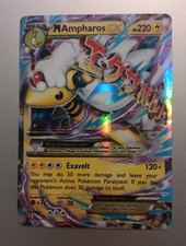 M AMPHAROS EX 28/98 XY Ancient Origins Holo Rare 2015 Pokemon TCG on eBay