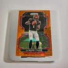 2021 Panini Prizm Ja'Marr Chase ORANGE DISCO Rookie RC Jamarr Jamar #337 SP