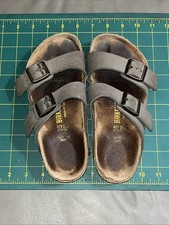 BIRKENSTOCK ARIZONA BS Unisex MOCCA Sandals Used Size 35