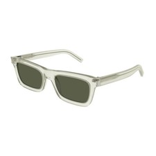 NEW SAINT LAURENT SUNGLASSES, SL461 BETTY 015 GREEN WOMEN EYEWEAR SL 461 BETTY 0