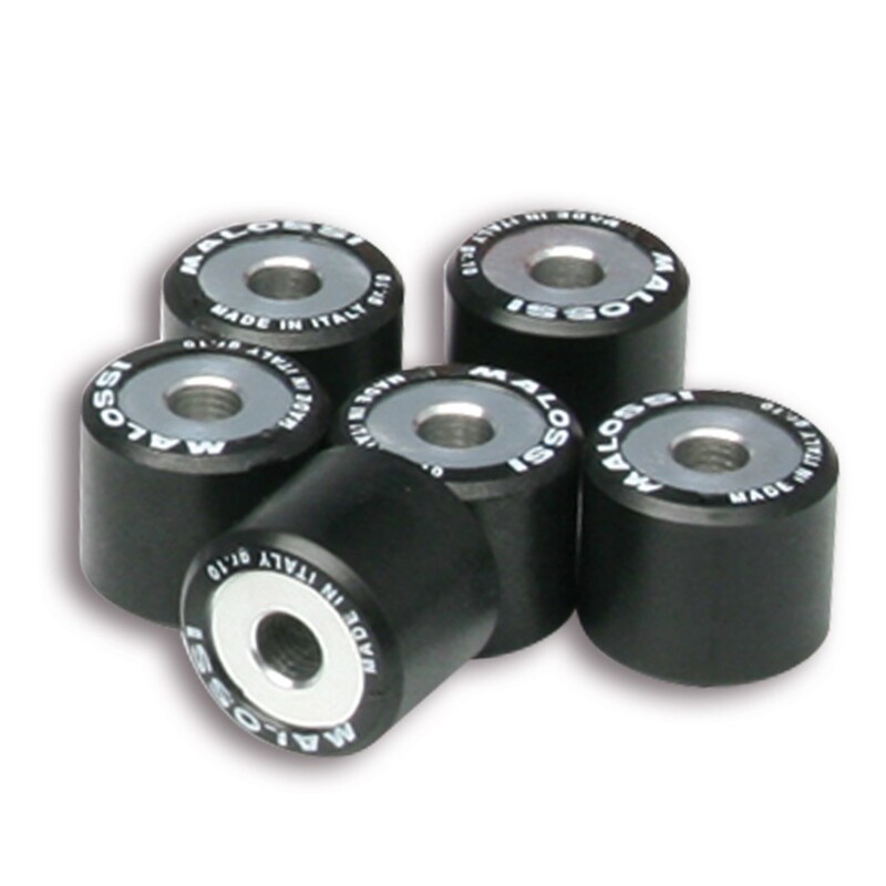 Rouleaux Malossi 20x17mm de 8g pour variateur de scooter