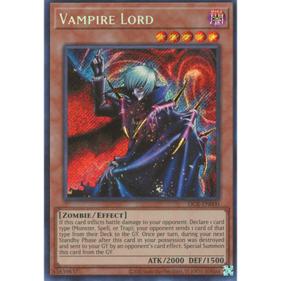 Yu-Gi-Oh TCG DCR-DE000 SE Vampirlord Dunkle Krise (25th Anniversary Edition)