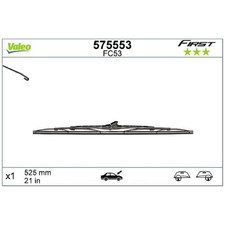 Scheibenwischer vorne links für BMW 3-er E36 Z3 | 24178836